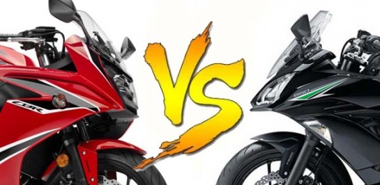 Honda CBR650F VS Kawasaki Ninja 650