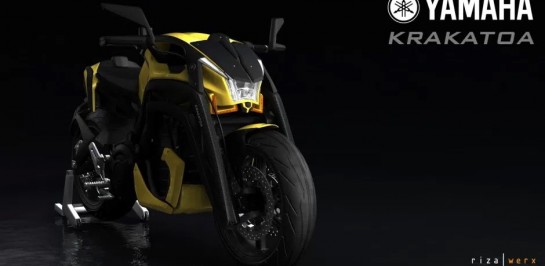 หรือนี่จะเป็นรถพลังงานไฟฟ้าคันใหม่ของค่ายส้อมเสียง  Yamaha Krakatoa!!