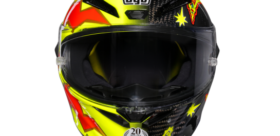 AGV ปล่อยหมวกกันน็อคลาย Limited AGV “Valentino Rossi 20 Years” Pista GP-R