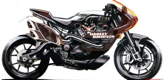 เตรียมพบกับ Harley-Davidson รถสปอร์ตรุ่นใหม่ เครื่อง V-Twin!!!
