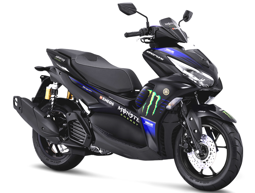 Yamaha Indinesia เปิดตัว 2021 Yamaha Aerox 155 "MotoGP"
