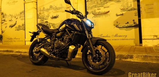 New Yamaha MT-07 ขับขี่ยามค่ำคืน ให้สมกับสโลแกน Dark Side of Japan!