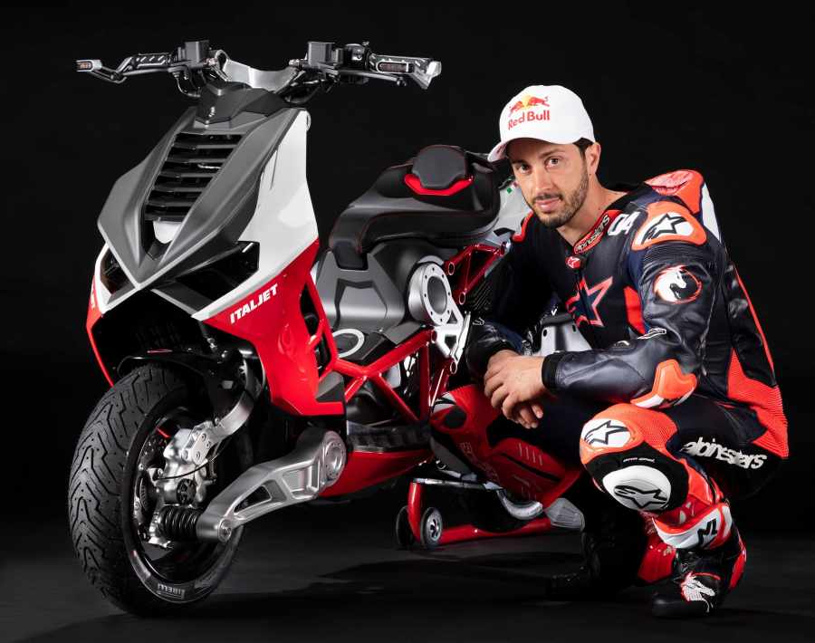 Italjet แต่งตั้ง Andrea Dovizioso เป็น Brand Ambassador