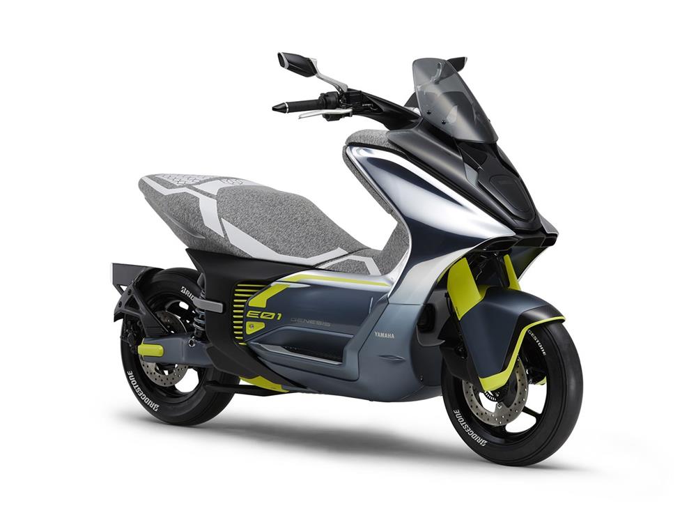 สิทธิบัตรใหม่ Yamaha เกี่ยวกับสกู๊ตเตอร์พลังงาน EV