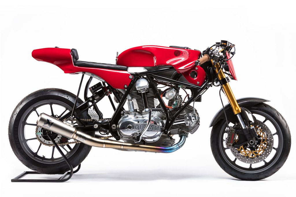 1974 Ducati 750 Sport "OSCAR" ผลงานโดย Woolie’s Workshop เฉลิมฉลองครบรอบ 55 ปี แบรนด์ Alpinestars
