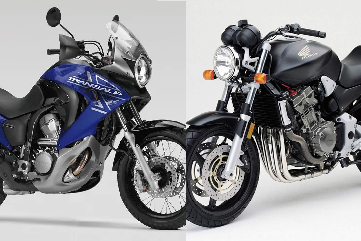 ข่าวลือเกี่ยวกับ Honda Transalp และ Hornet