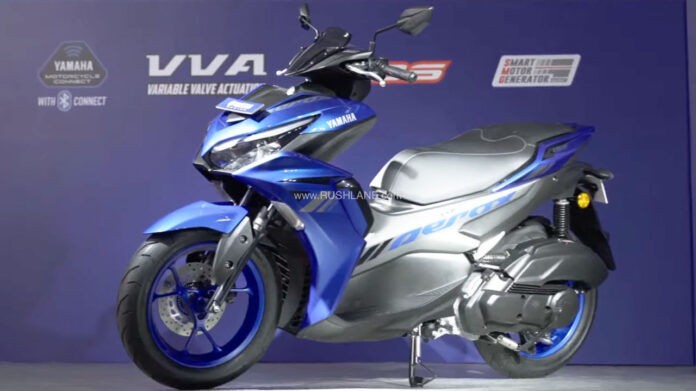 2022 Yamaha Aerox 155 เปิดตัวครั้งปรกในประเทศอินเดีย