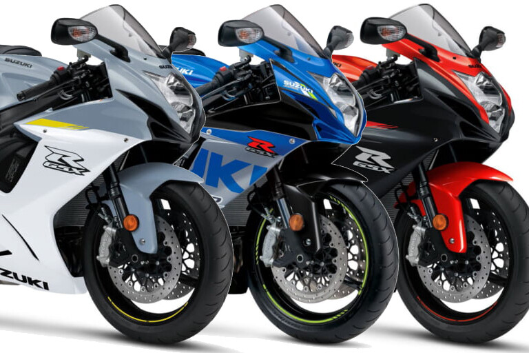 2022 Suzuki GSX-R600 3 สีใหม่เปิดจำหน่ายแล้วในอเมริกา