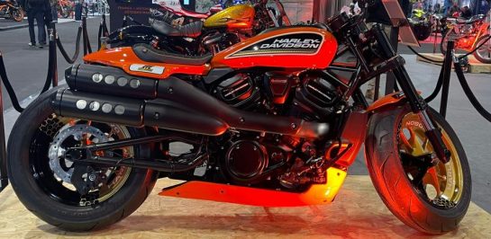 ชมภาพตัวแต่ง Sykes Harley-Davidson Sportster S