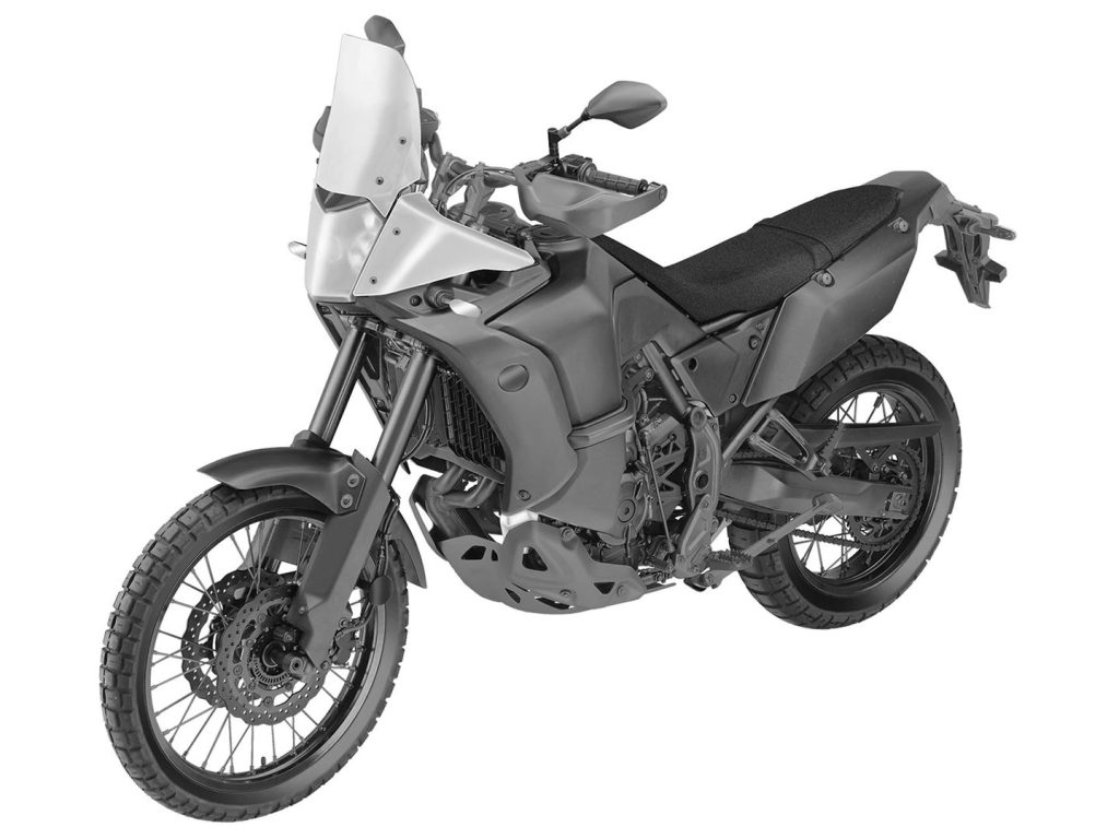 สิทธิบัตรใหม่ของ Yamaha Tenere 700 "Raid"