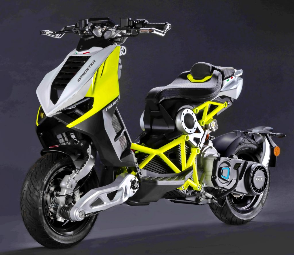 ทำความรู้จัก Italjet Dragster E01 สกู๊ตเตอร์สายซิ่งพลังงานไฟฟ้า