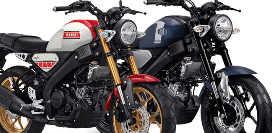 อัพเดทสีใหม่ของ 2022 Yamaha XSR155 ในตลาดอินโดนีเซีย