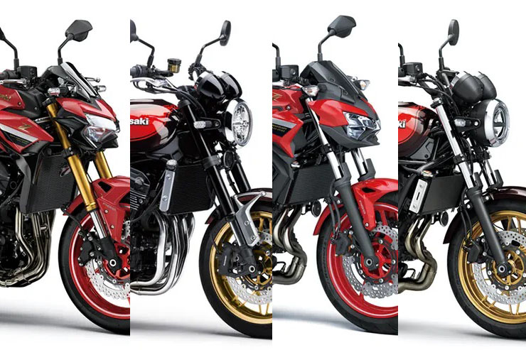 Kawasaki เปิดโมเดลพิเศษ Z50 ฉลองครบรอบ 50 ปี Z-Series 4 รุ่น