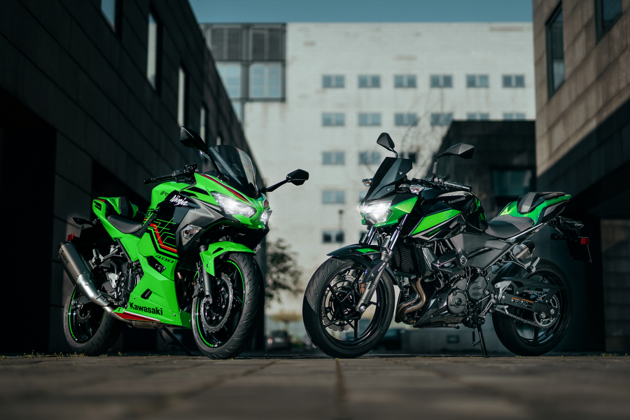 เปิดตัว 2023 Kawasaki Z400 และ Ninja 400