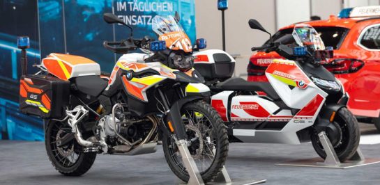 BMW Motorrad เปิดตัว CE-04-P และ F 850 GS-P