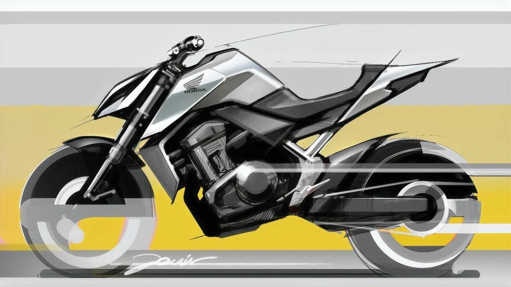 Honda ปล่อยวิดีโองานออกแบบคอนเซปต์ All-New Honda Hornet รุ่นใหม่