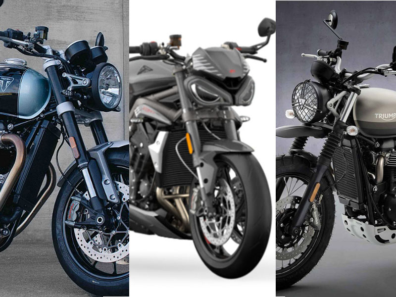 Triumph ปรับโครงสร้างชื่อผลิตภัณฑ์ใหม่