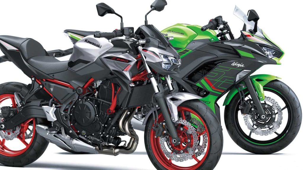 อัพเดตใหม่ 2023 Kawasaki Ninja 650 และ Z650 ในตลาดยุโรป