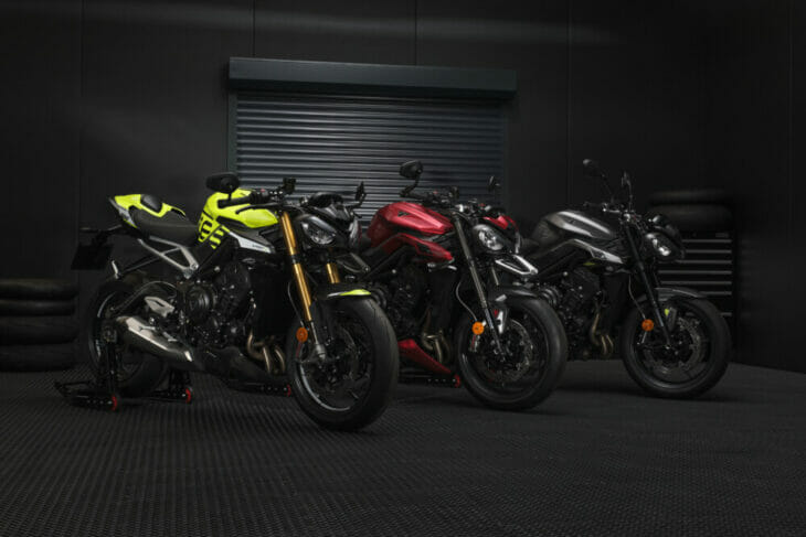 Triumph เปิดตัว Street Triple Series รุ่นใหม่สำหรับปี 2023