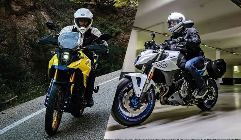 Suzuki เปิดตัว 2 โมเดลใหม่ GSX-8S และ V-Strom 800 DE