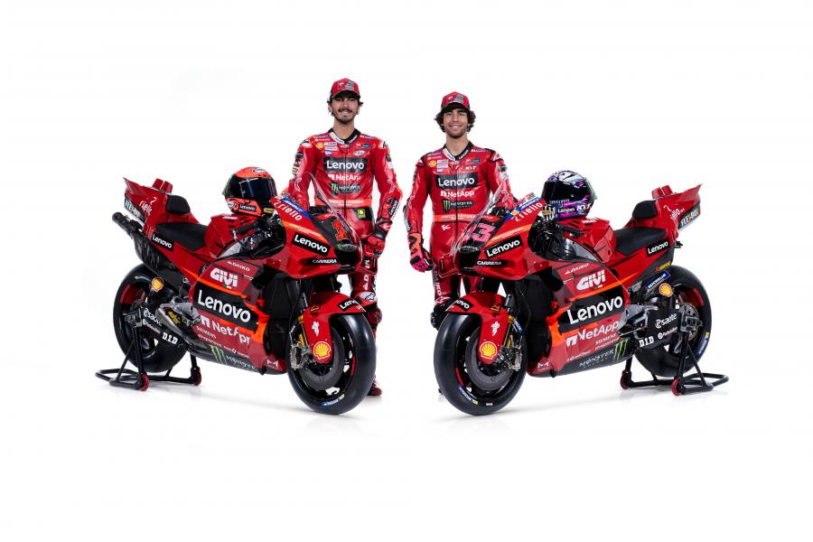 เปิดตัวทีมแข่ง Ducati Lenovo Team MotoGP 2023 อย่างเป็นทางการ