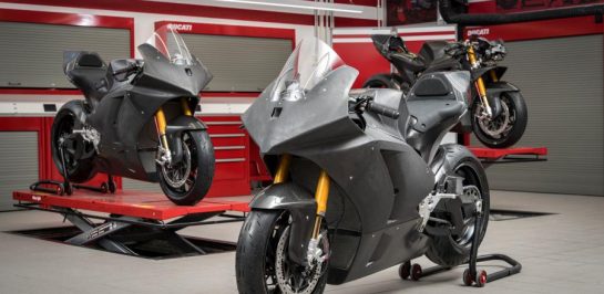 Ducati เริ่มสายการผลิต V21L ตัวแข่ง MotoE อย่างเป็นทางการ