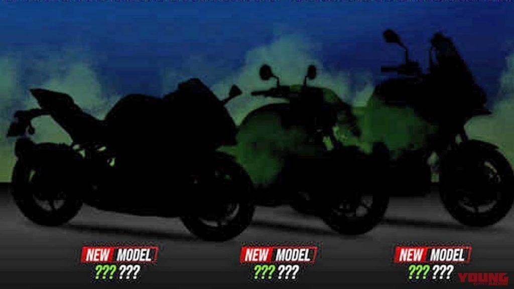 Kawasaki Motors Thailand ปล่อยภาพทีเซอร์ 3 โมเดลใหม่ เตรียมเปิดตัวในงาน BMS2023