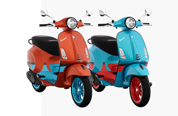 เปิดตัว Vespa Primavera Clolor Vibe 2023 ในประเทศอินโดนิเซีย