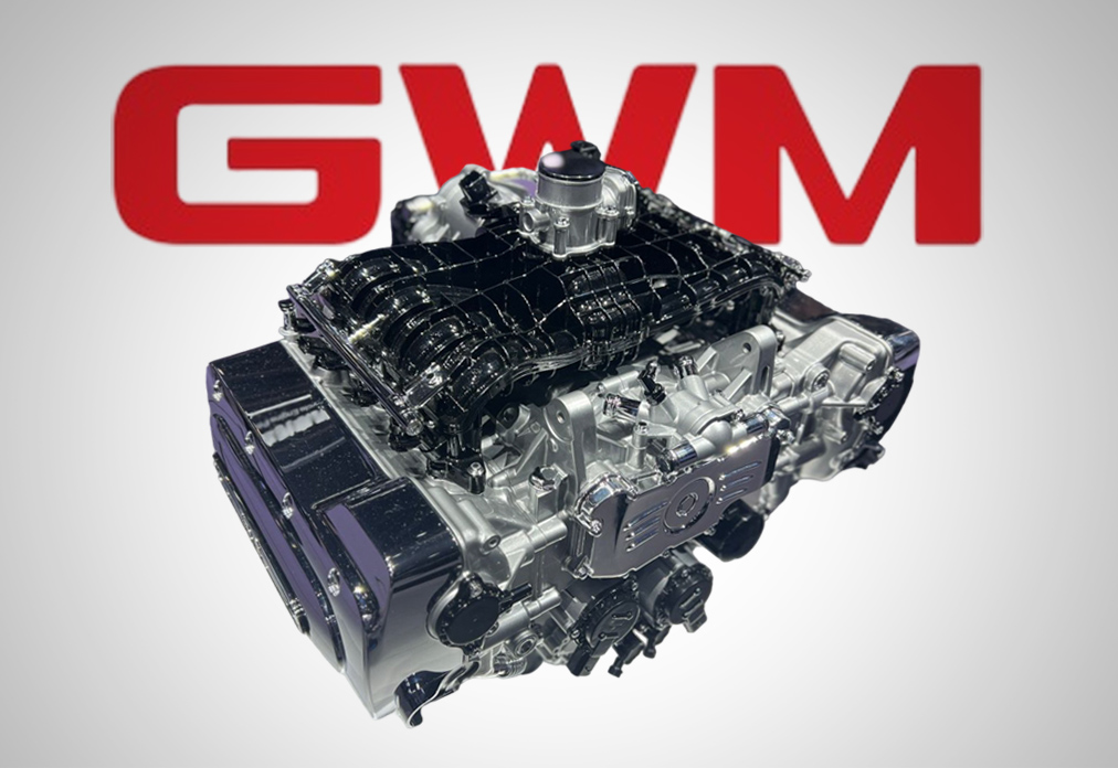 เผยโฉมเครื่องยนต์มอเตอร์ไซค์ 8 สูลบเครื่องแรกของโลก ผลิตโดย GWM 