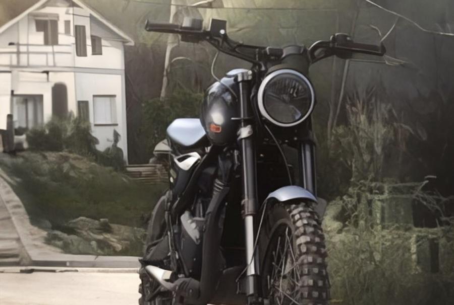 ตัวอย่างแรกของ Triumph Scrambler 400 X "TRAMONTANA"