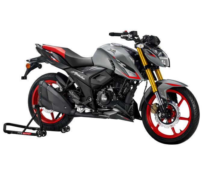 เปิดตัว TVS Apache RTR 160 4V 2025 เนกเกตสปอร์ตรุ่นใหม่ จากดินแดนภารตะ
