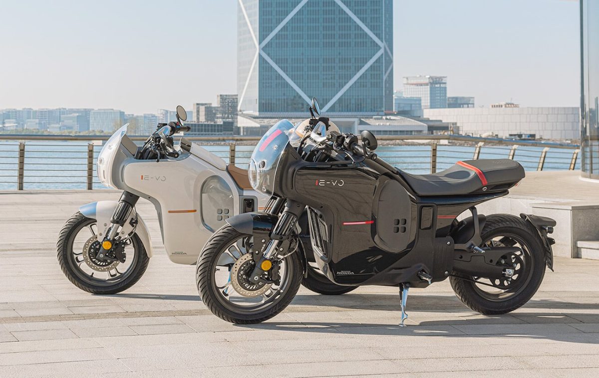เปิดตัว Honda E-VO มอเตอร์"ซค์ไฟฟ้าทรงคาเฟ่เรซเซอร์