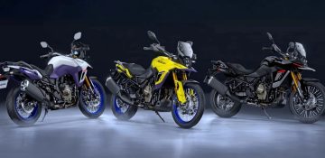 อัปเดทสีสันใหม่ของ Suzuki V-Strom 800 Series