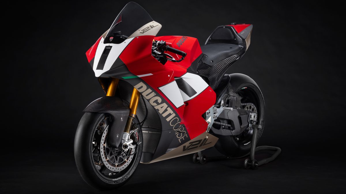 อัปเดทใหม่ของ Ducati V21L ตัวแข่ง MotoE ฤดูกาล 2025