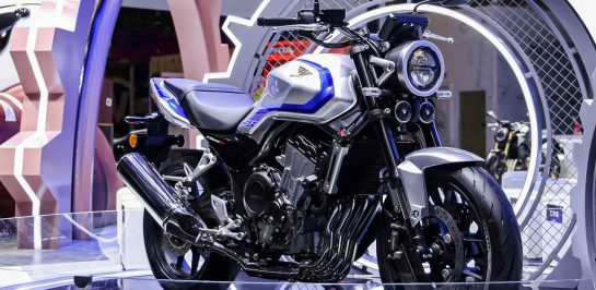 เปิดตัว Honda CB500 Super Four 4 สูบ โช้คหน้าหัวกลับ–หลังเดี่ยว พร้อม E-Clutch!