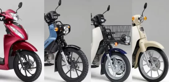 Honda เปิดตัว 4 รุ่นใหม่ Dio110 Lite / Super Cub110 Lite / Cross Cub110 Lite
