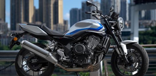 เปิดตัว Honda CB500 SUPER FOUR 2026 4 สูบ มี E-Clutch ราคา 204,000 บาท