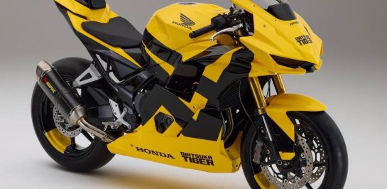 Honda x Onitsuka Tiger เผยรถสปอร์ตคอนเซ็ปต์รุ่นใหม่ สี Tiger Yellow