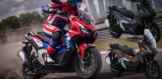 เปิดตัว Honda ADV160 สี Trico ใหม่! ลุค Racing พร้อม RoadSync
