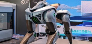 Kawasaki CORLEO หุ่นยนต์ 4 ขาพลังไฮโดรเจน ตั้งเป้าขายจริง