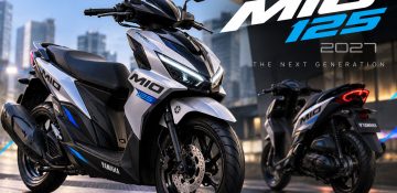 Yamaha Mio 125 โฉมใหม่ ลุ้นคืนตลาดปี 2027 ในสไตล์สปอร์ต